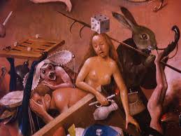 Détail du Jardin des délices (Jérome Bosch, 1503) 