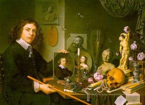 Autoportrait aux symboles de vanité (David Bailly, 1651)