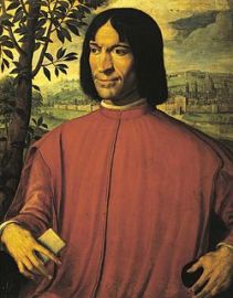 Laurent de Médicis (Girolamo Macchietti, (XVIe siècle) Lorenzo_de'_Medici-ritratto