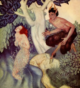 Pan et Syrinx (Edmund Dulac, 1935)