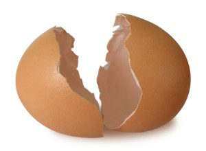 oeuf brisé