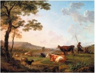 troupeaux-dans-une-prairie-pres-dune-riviere-balthazar-paul-ommeganck