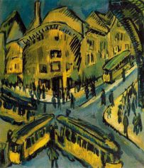 Nollendorfplatz (Ernst Ludwig Kirchner, 1912)