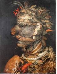 Portrait aux poissons et coquillages (Guiseppe Arcimboldo, 1528-1593)
