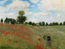Coquelicots (Claude Monet, 1873)